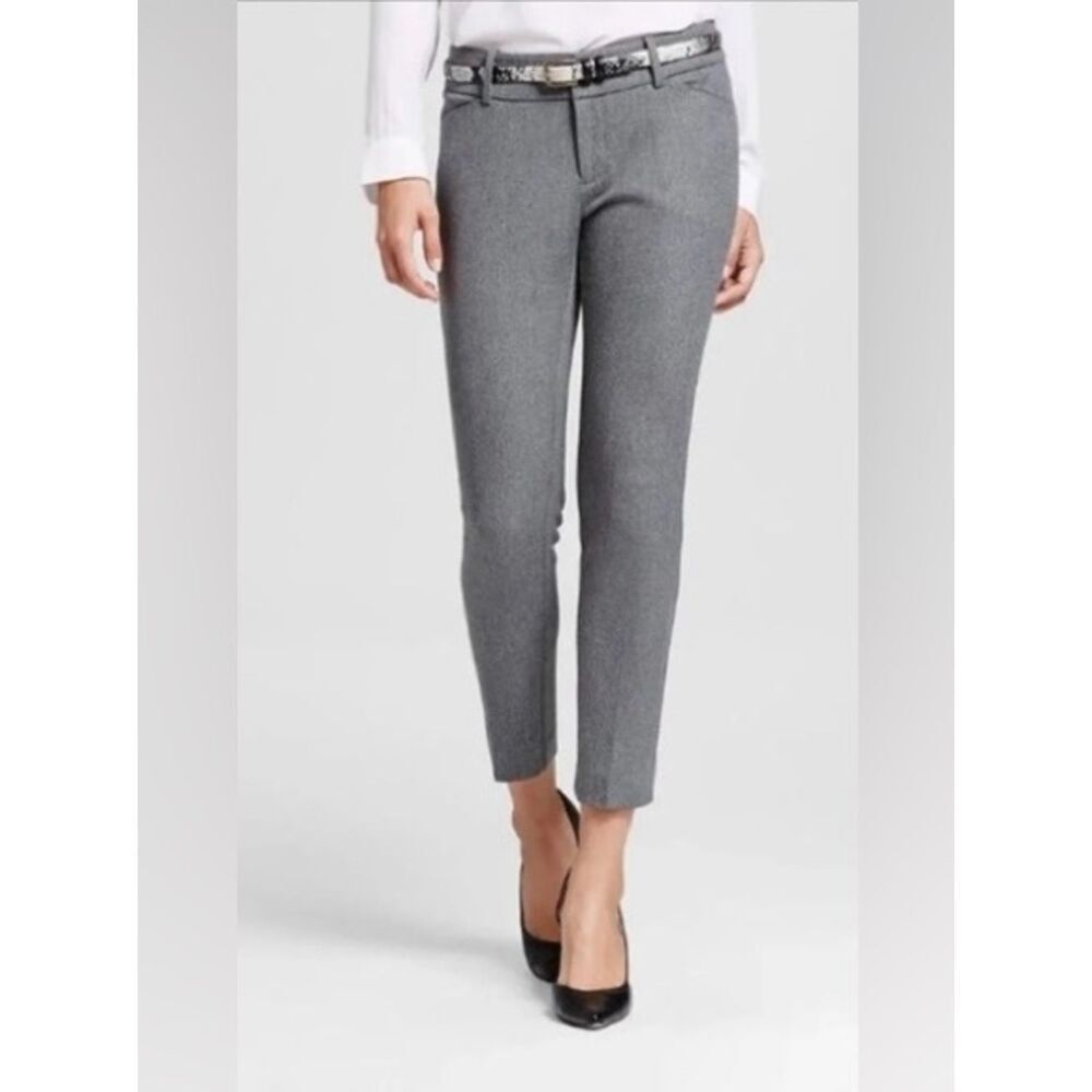 Merona Ankle Pants Classic Higher Mid Rise Fit NEW